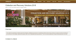 Desktop Screenshot of collectionrecoverysolutions.com